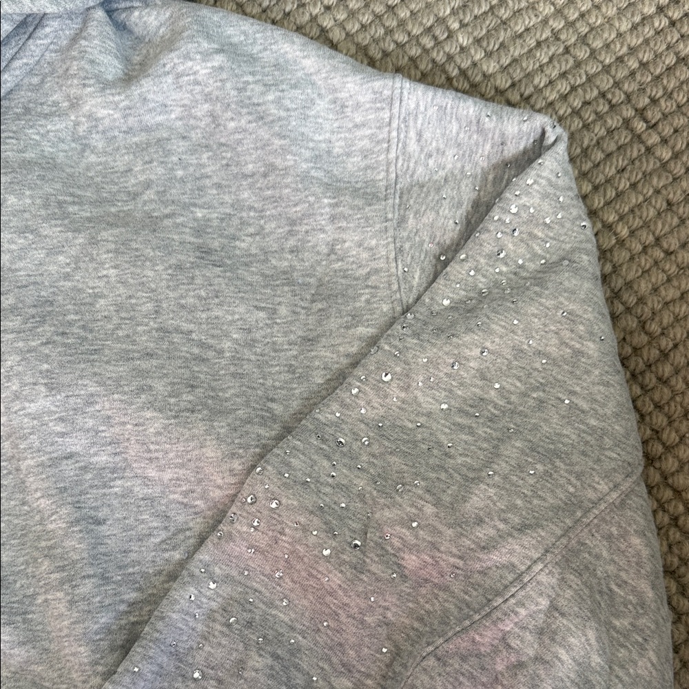 Out From Under Merrick Shine Embellished Zip-Up Hoodie Sweatshirt - Picture 5 of 11